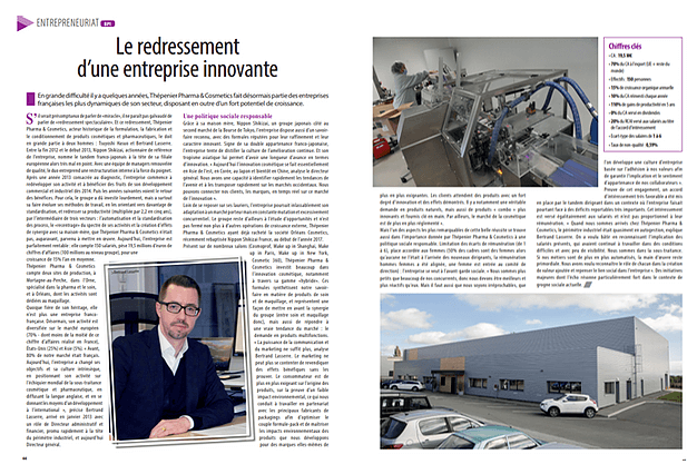 thépenier pharma & cosmetics x info entreprise