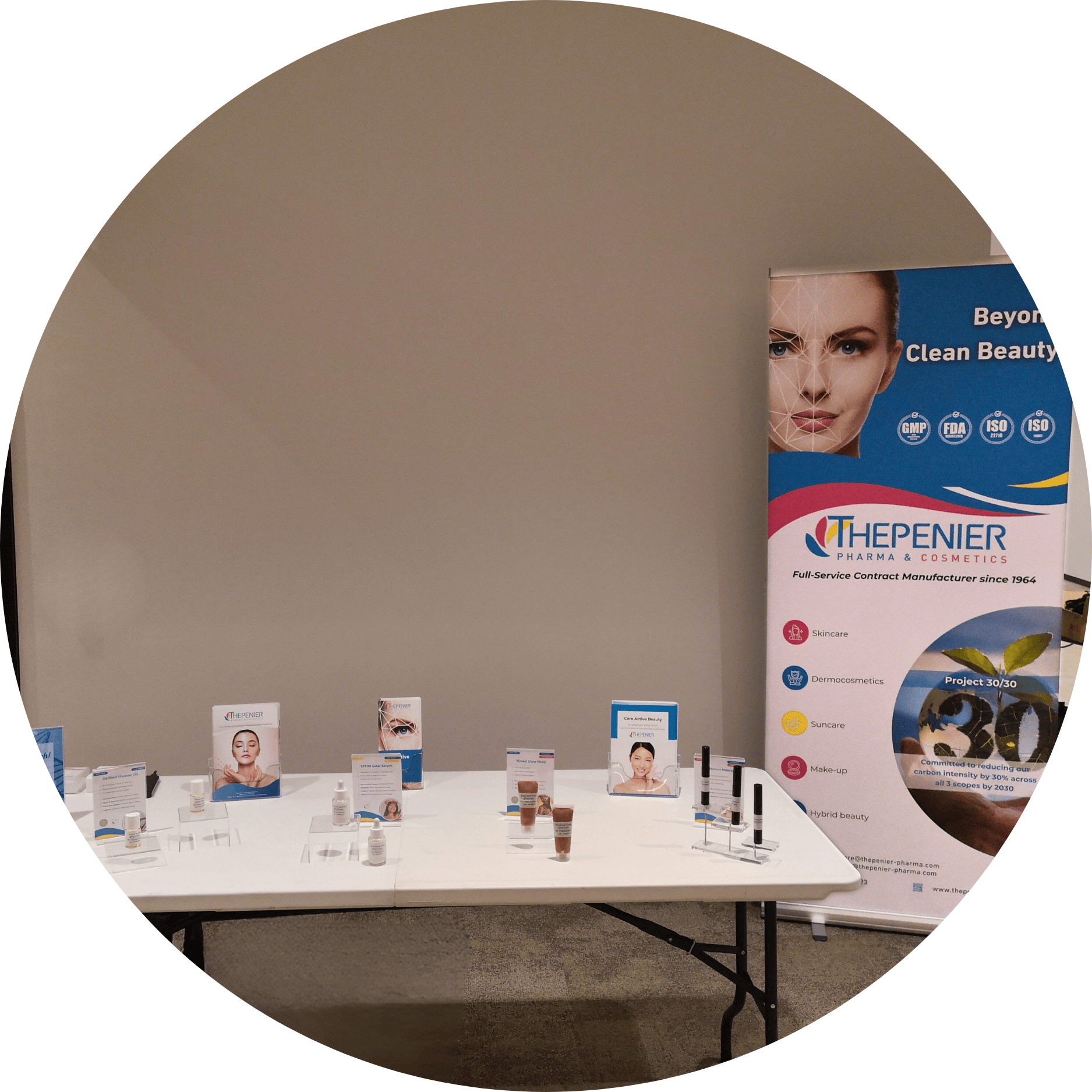 Espace Lounge de Thépenier Pharma & Cosmetics au Cosmetics Innovations 2025